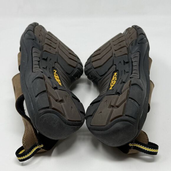 Keen Newport Sandals Mens 9.5 Brown Leather Hiking Waterproof Ankle Strap main image 8